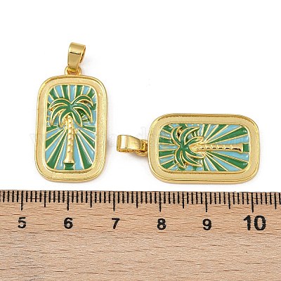 Латунь эмаль подвески KK-L190-010G-01-1