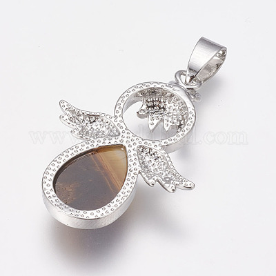 Природных тигровый глаз подвески&nbsp;X-G-G651-A05-1