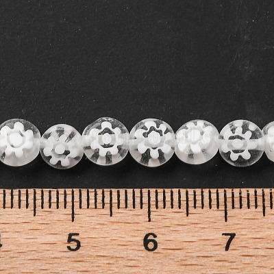 Ручной работы millefiori стеклянные бусины нитки LAMP-G164-11P-1