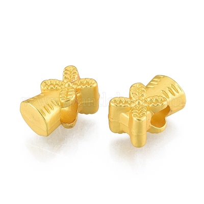 Сплавочные европейские бусины FIND-G035-51MG-1