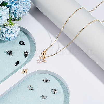 18 комплект из 3-х цветов 201 застежки-кнопки из нержавеющей стали STAS-UN0045-77-1