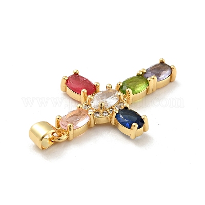 Стойки обшивки латунь микро проложить Циркон подвеску ZIRC-F129-29-G-1