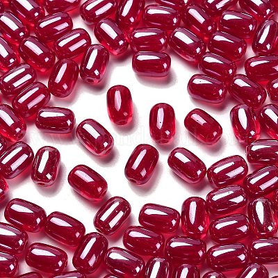 Непрозрачные стеклянные бусы GLAA-Z012-01I-1