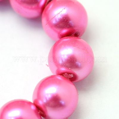 Выпечки окрашенные стекла жемчужные нити круглый шарик X-HY-Q003-10mm-54-1