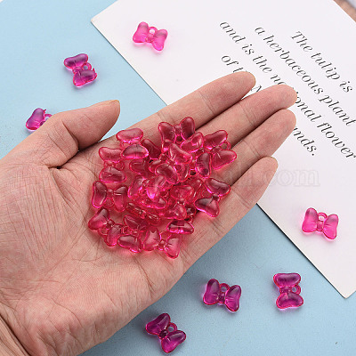 Прозрачные акриловые подвески&nbsp;LS-TACR-T024-02BA-906-1