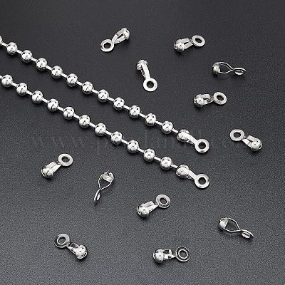 24 шт. шариковые цепные соединители из нержавеющей стали 304 STAS-NB0001-25-1