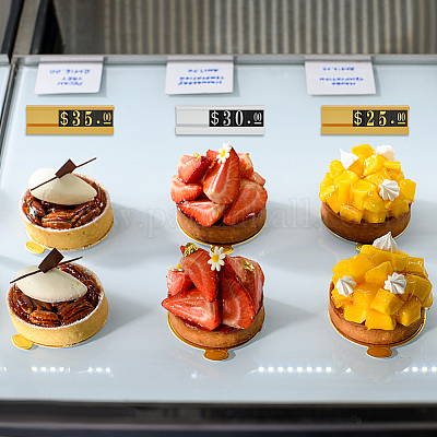 4 шт. 2-х цветные настольные подставки для вывесок из алюминиевого сплава ODIS-GA0001-42A-1