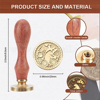 Набор сургучной печати AJEW-WH0208-1228-1