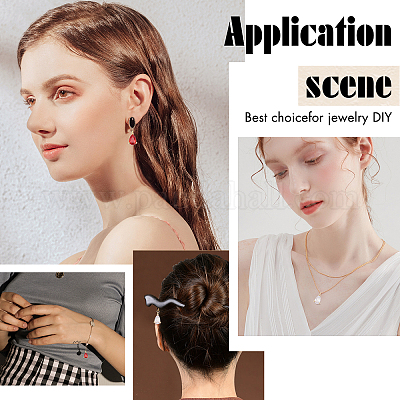 12 шт. 2-х цветные подвески из настоящей латуни с покрытием из 18-каратного золота ZIRC-FH0001-16-1