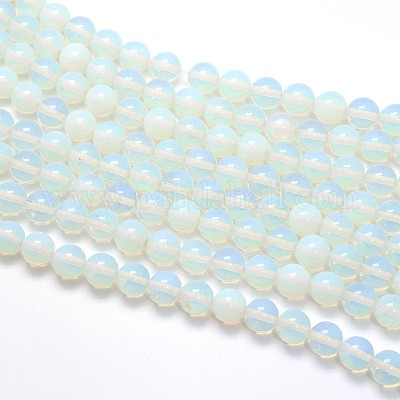 Опал круглые бусины нити X-G-O047-08-8mm-1