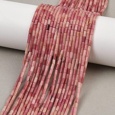 Природные родонит бисер нитей G-M389-23-1