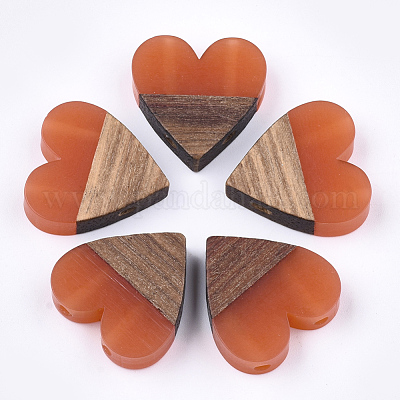 Многожильные звенья из смолы и орехового дерева RESI-S367-12B-07-1