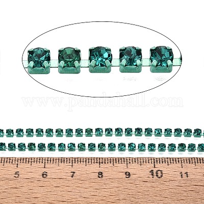 Catene della tazza del rhinestone di ferro&nbsp;CH-A008-01J-1