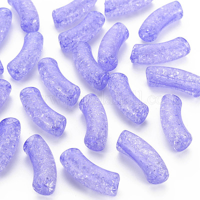 Прозрачных бусин акриловые треск CACR-S009-001B-N47-1