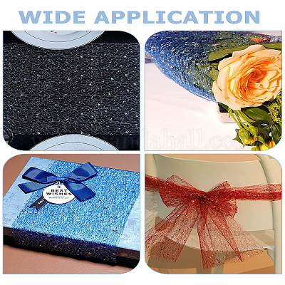 10 ярд декоративных сетчатых лент OCOR-LP0001-32B-1