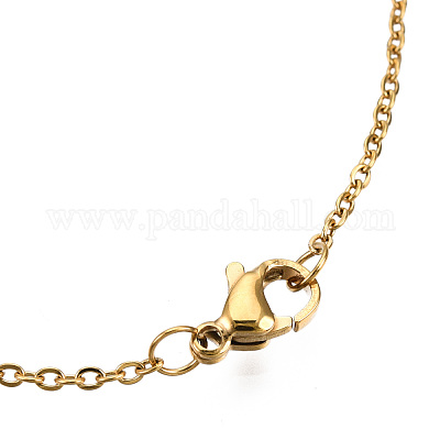 201 подвеска из нержавеющей стали NJEW-T009-JN071-2-40-1