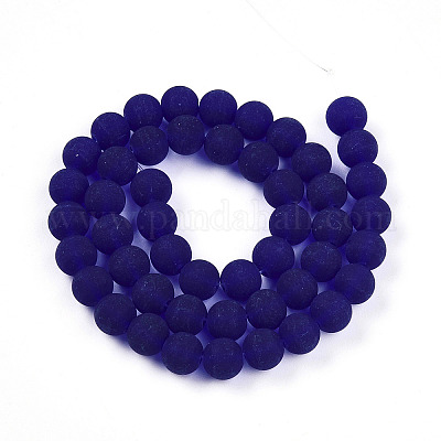 Прозрачные стеклянные бусины X-GLAA-T032-T8mm-MD15-1