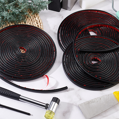 Самоклеящееся уплотнение из пеноматериала tpe AJEW-WH0348-173-1