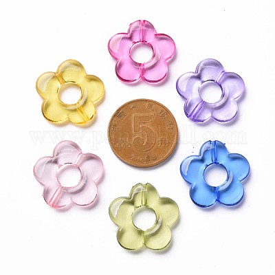 Прозрачные акриловые бусинки кадров TACR-S154-29B-1