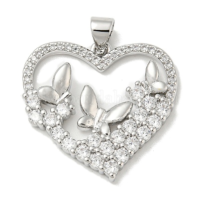 Стойки обшивки латунь микро проложить Циркон подвеску KK-F869-16P-1