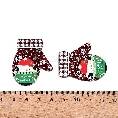 Акриловые подвески с рождественской тематикой BACR-N002-01D-1