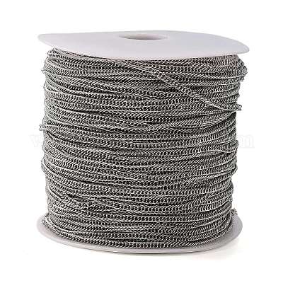 Утюг двойные цепи ссылку CH-ZX009-4x3mm-P-1