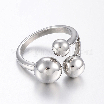 Кольца из нержавеющей стали 304&nbsp;RJEW-H125-12G-1