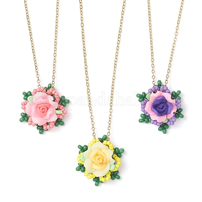 3 шт. подвеска из полимерной глины NJEW-MZ00132-1