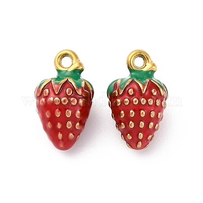 Подвески из нержавеющей стали 304 с эмалью STAS-B085-42G-02-1