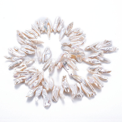 Природные Кеши жемчуг пряди PEAR-S020-J01-1