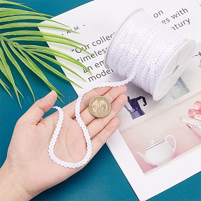 Пластиковые блестки&nbsp;PVC-Q085-6mm-L010-1