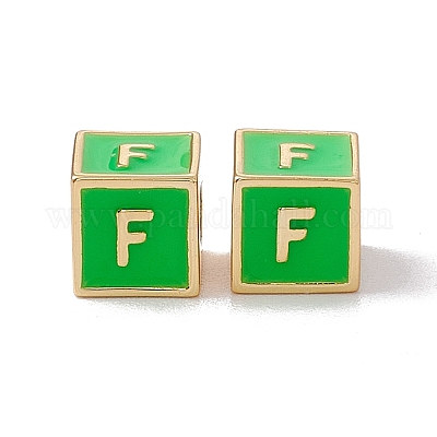 Стойки покрытие латунь эмаль бисер KK-B060-04G-02F-1