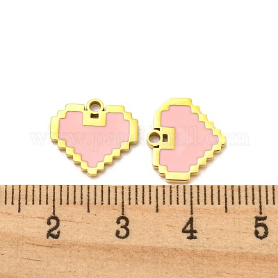 Подвески из эмалированной нержавеющей стали 304 STAS-L022-005G-1