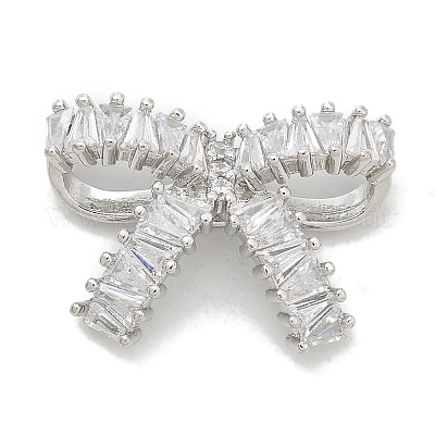 Стойка покрытие латунные микропаве прозрачные кубические циркониевые кнопки KK-K293-07A-P-1