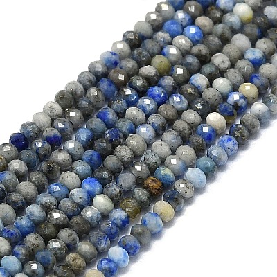 Natürlicher Lapislazuli Perlenstränge&nbsp;G-G106-A18-01-1