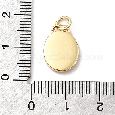 Латунь эмаль подвески KK-P338-38A-G-1