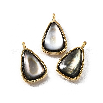 Оболочки губ натуральный черный подвески STAS-F318-15G-1