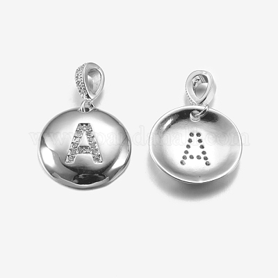 Латунные подвески KK-K194-A-P-RS-1