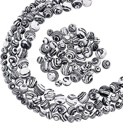 3 прядь 3 стилей бусины из синтетического малахита G-AR0004-31B-1