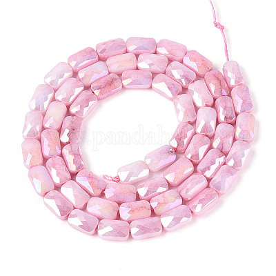 Антикоррозийные гальванические стеклянные бусины GLAA-T025-29G-1