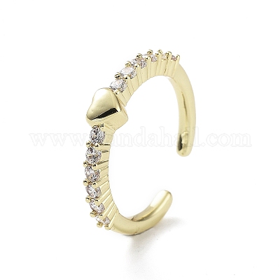 Покрытие стойки в форме сердца RJEW-D020-12G-1