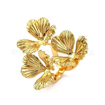 Латунные манжеты для женщин&nbsp;LS-RJEW-Z097-01G-01-1