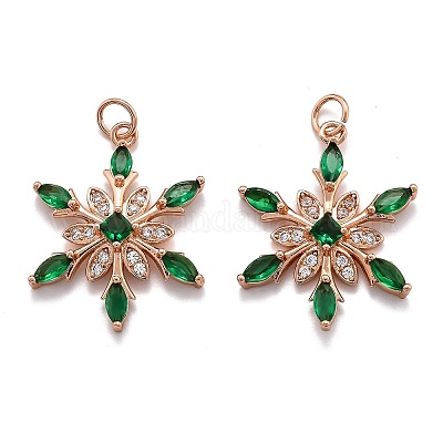 Латуни циркония кубической подвески ZIRC-O044-02G-RG-1