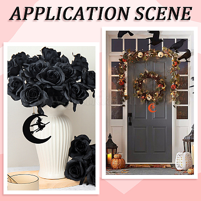 Незаконченные пустые подвески из мдф для художественной росписи WOOD-WH20008-13K-1