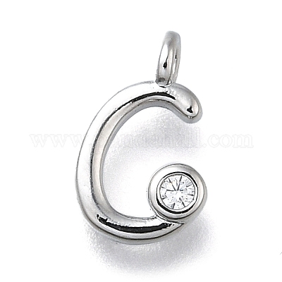 Латунные микро проложить кубического циркония подвески KK-B132-12P-C-1