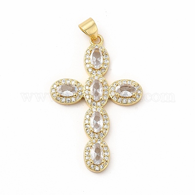 Стойки обшивки латунь кубического циркония подвески KK-G456-25G-01-1