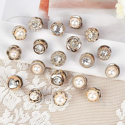 40 шт. 20 стиля пластиковых безопасных брошей JEWB-NB0001-10-1