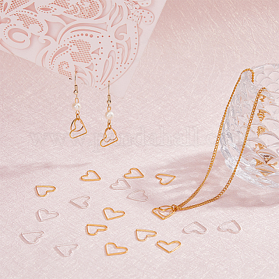 200 шт. 2-х цветные латунные соединительные кольца KK-DC0004-16-1