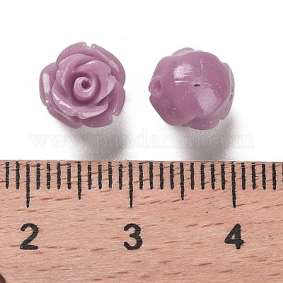 Резные бусины из синтетического коралла&nbsp;CORA-H003-01B-24-1