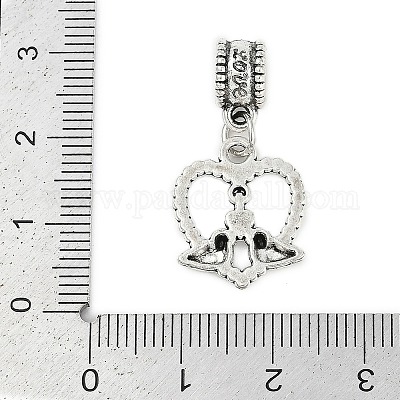 Подвеска из латуни с покрытием из латуни в европейском стиле KK-R200-04AS-01-1